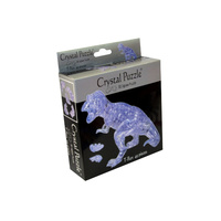 3D Crystal Puzzle - Clear T-Rex