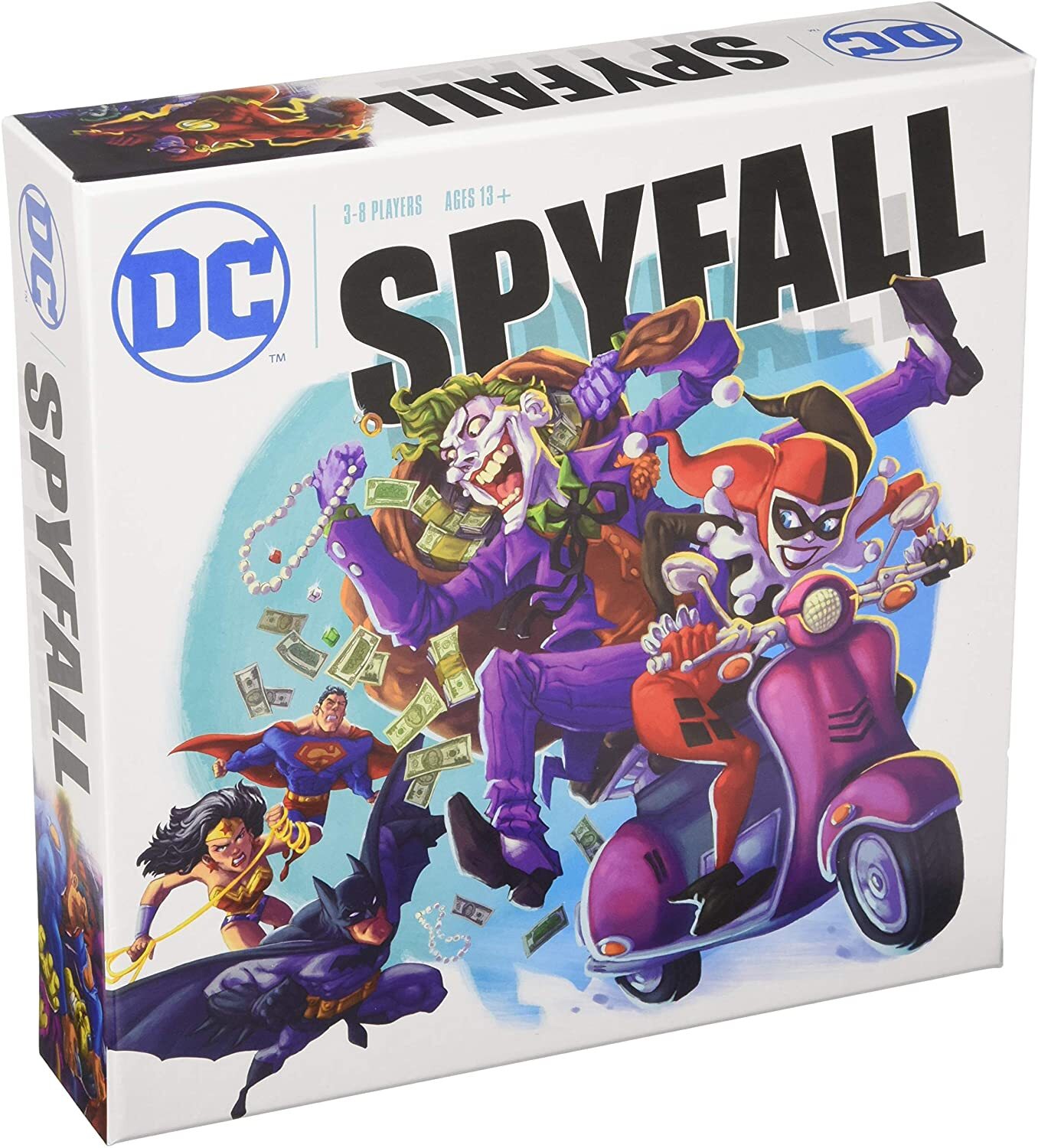 Spyfall game DC Comics 