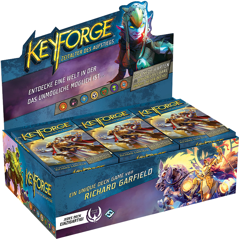 KeyForge Age of Ascension NEW SEALED BOX OF 12 DECKS 