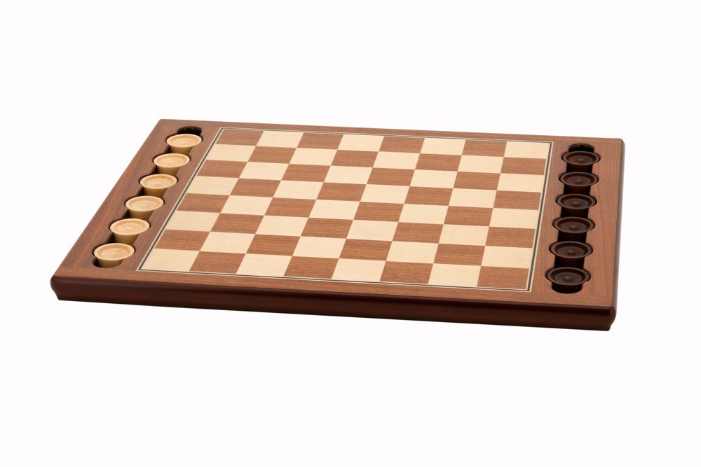 Dal Rossi Italy Wooden Checkers Set, Wooden Chess And Checkers Set Australia