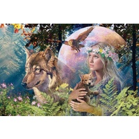 Ravensburger Lady of the Forest Puzzle 3000 pieces