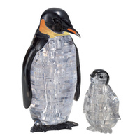 3D Crystal Puzzle - Penguins