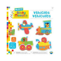 Sticky Mosaics My First Vehicles