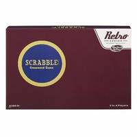 Scrabble Retro Series (Wooden Tiles)