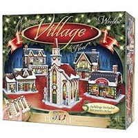 Wrebbit Christmas Village 3D Puzzle