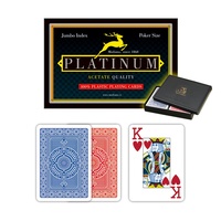 Modiano Platinum Acetate Jumbo Index Playing Cards