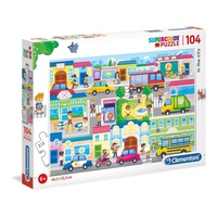 Clementoni In the city Puzzle 104 pcs
