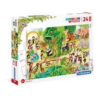 Clementoni Zoo maxi puzzle 24 pcs