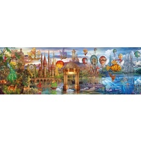 Clementoni Fantasy Panoramic Jigsaw Puzzle 1000 Pieces
