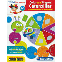 Clementoni Young Learners, Colour and Shapes Caterpillar