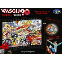 Wasgij 2 Imagine...? puzzle ...If the wheel had not been invented! 1000 Pieces