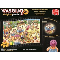 Wasgij Original 24 puzzle A Very Merry Holiday! 1000 Pieces