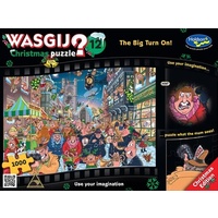 Wasgij Christmas 12 puzzle The Big Turn On! 1000 Pieces