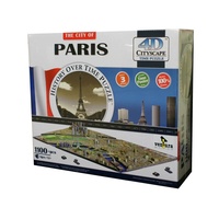 4D Cityscape Puzzle - Paris (1100)