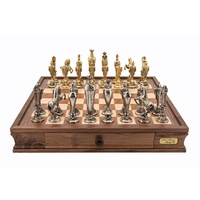 Dal Rossi Italy, Renaissance Chess Set on Dal Rossi 50cm (20") Chess Box