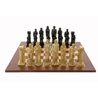 Dal Rossi Italy Gods Of Mythology Chess Set on a 50cm Board