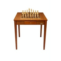 Dal Rossi Italy Chess Table 28" Including 150mm Weighted Chess Pieces