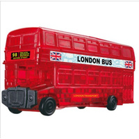 3D Crystal Puzzle - London Bus
