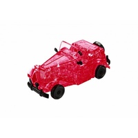3D Crystal Puzzle - Red Classic Car