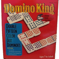 Double 15 Colour Coded Dominoes