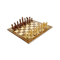 Wood Expressions - 15" Walnut Chess Set
