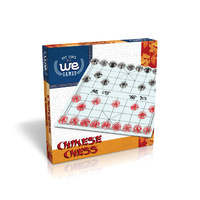 Wood Expressions - 11.5" Glass Chinese Chess Set (Xiangqi)