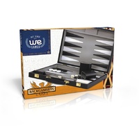 Wood Expressions - 15" Backgammon Set - Black