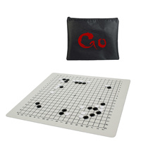Wood Expressions - Ultimate Travel Go Set with Full-Size 19.75 inch Silicone GO Board
