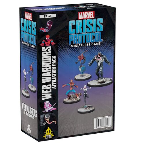 Marvel Crisis Protocol Web Warriors Affiliation Pack
