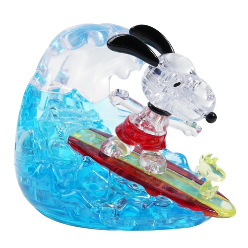 3D Crystal Puzzle - SNOOPY Surfing