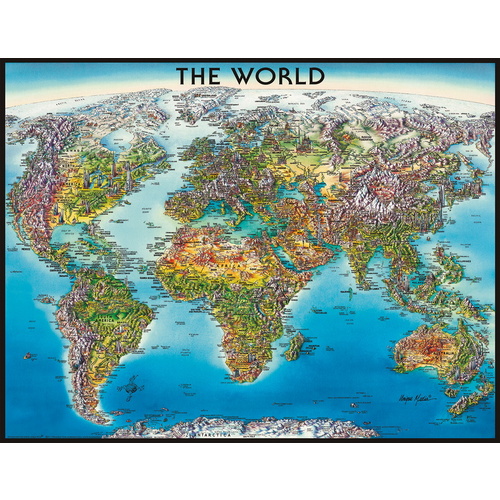 Ravensburger World Map Puzzle 2000 pieces