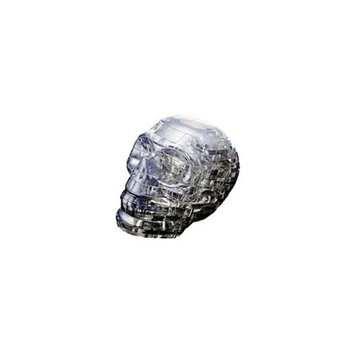 3D Crystal Puzzle - Skull - Black