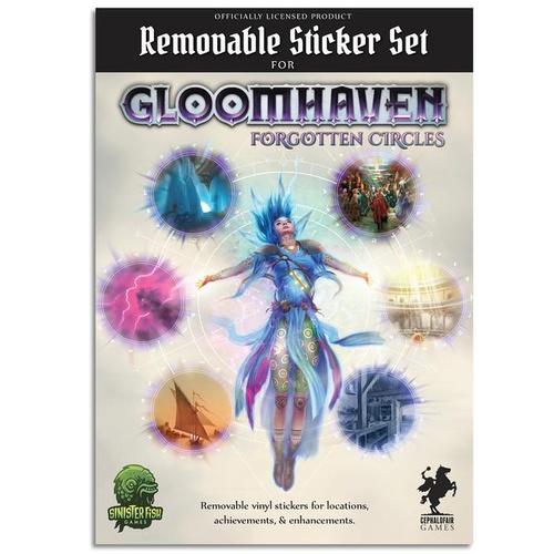 Gloomhaven Removable Sticker Set Forgotten Circles