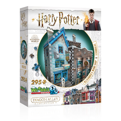 Wrebbit 3D Harry Potter Ollivanders Wand Shop and Scribbulus