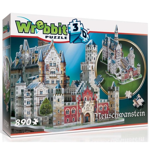 Neuschwanstein 3d Wrebbit Puzzle