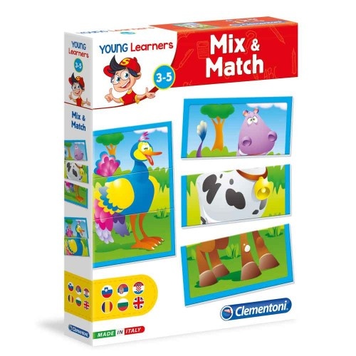 Clementoni Young Learners, Mix and Match