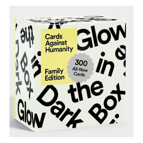 Cards Against Humanity Family Edition: Glow in the Dark Box • Expansion for  the Game