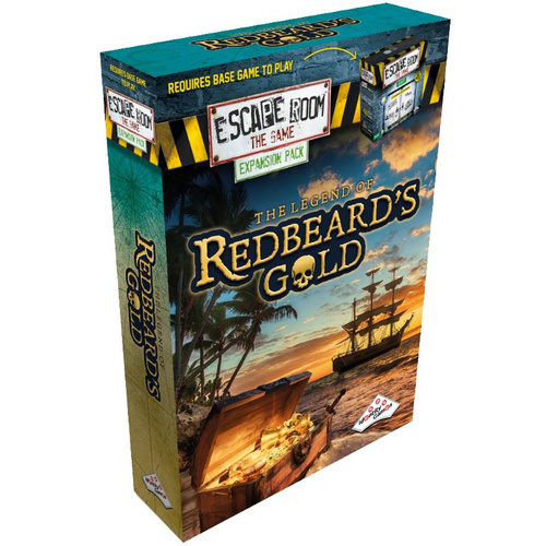 Escape Room the Game the legend of Redbeards Gold Expansion Pack