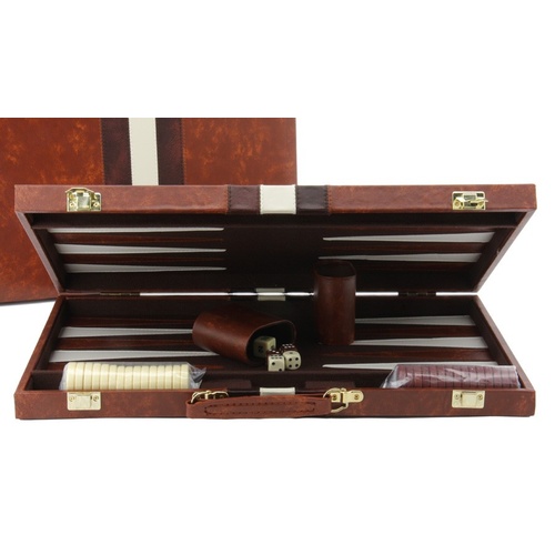 Backgammon Tan 18"