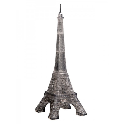 3D Crystal Puzzle - Eiffel Tower - Black