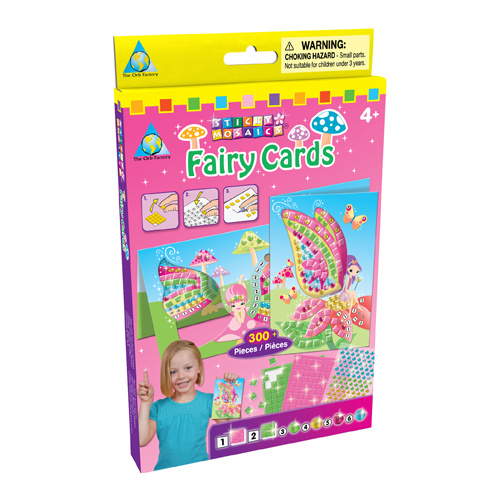 Sticky Mosaic Fairy Cards